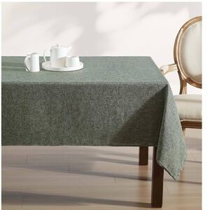 Laura Ashley ‘Harper’ Olive Green Tablecloth Rectangular 60x120” (10-12 People)